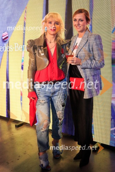  Brigita Potočki, MJZ Fashion;  Alja Bitenc, blogerkaMercedes-Benz Fashion Week 2017, sobota