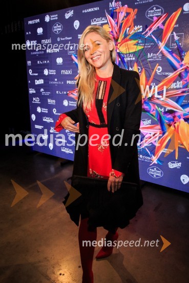  Katarina Čas, igralka, voditeljicaMercedes-Benz Fashion Week 2017, sobota