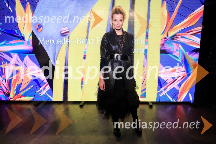  Ajda Smrekar, igralkaMercedes-Benz Fashion Week 2017, sobota