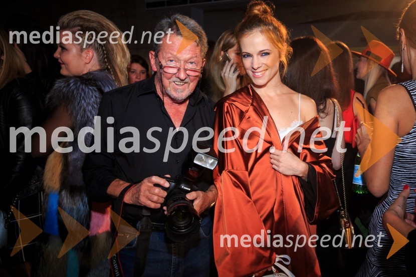  Stane Jerko, fotograf;  Nina Pušlar, pevkaMercedes-Benz Fashion Week 2017, sobota