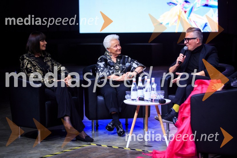  Nina Gazibara, nekdanja manekenka;  ... ;  ... Mercedes-Benz Fashion Week 2017, sobota