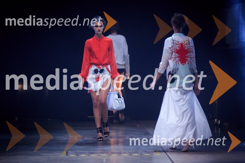 Kolekcija blagovne znamke Arnoldo][BattoisMercedes-Benz Fashion Week 2017, sobota
