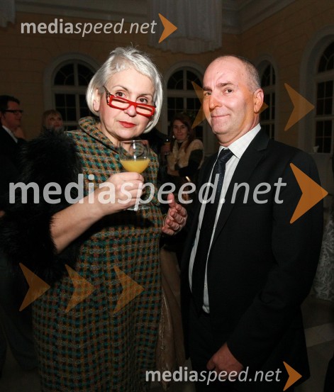 Vesna Škreblin in Stojan Pirjevec, direktor Avto SelectPredstavitev nove slovenske blagovne znamke Luna