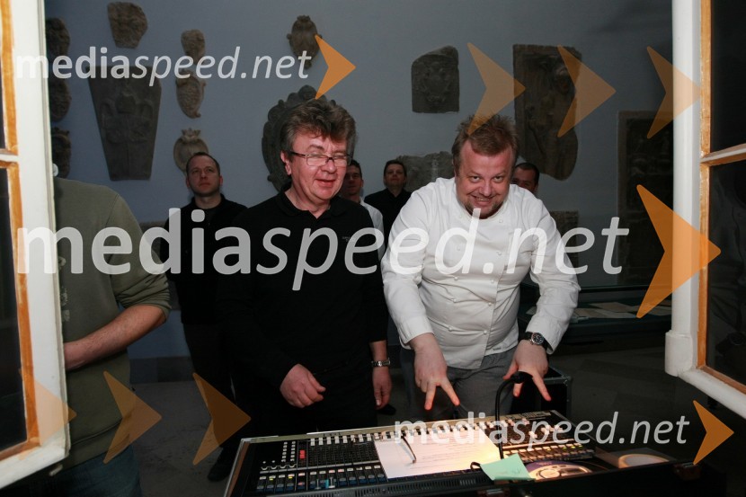 Dado, Dado ozvočenje in Urban Demšar, cateringPredstavitev nove slovenske blagovne znamke Luna