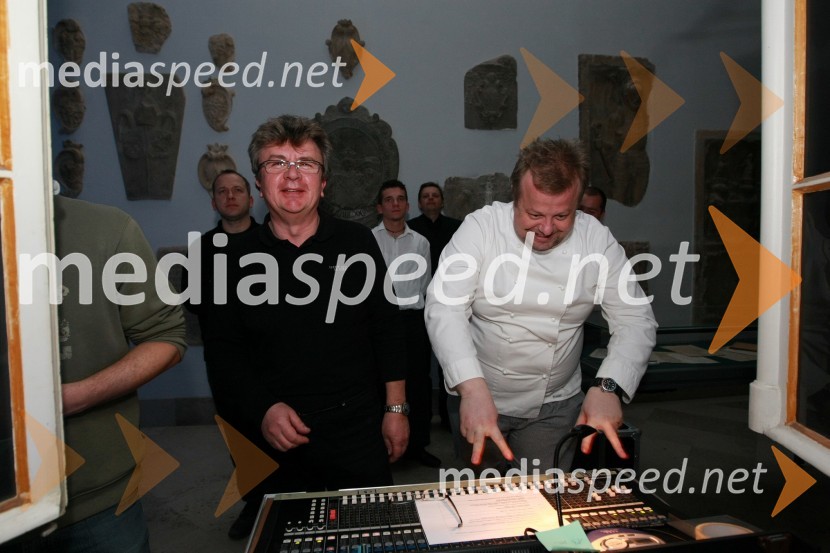 Dado, Dado ozvočenje in Urban Demšar, cateringPredstavitev nove slovenske blagovne znamke Luna