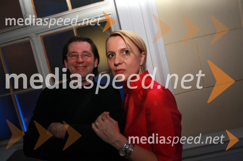 Boris in Lena Balant, oblikovaleca embalaže blagovne znamke Luna in lastnika Luks StudiaPredstavitev nove slovenske blagovne znamke Luna