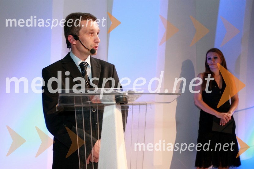 Groga Čenčič, direktor podjetja Orka d.o.o.Predstavitev nove slovenske blagovne znamke Luna