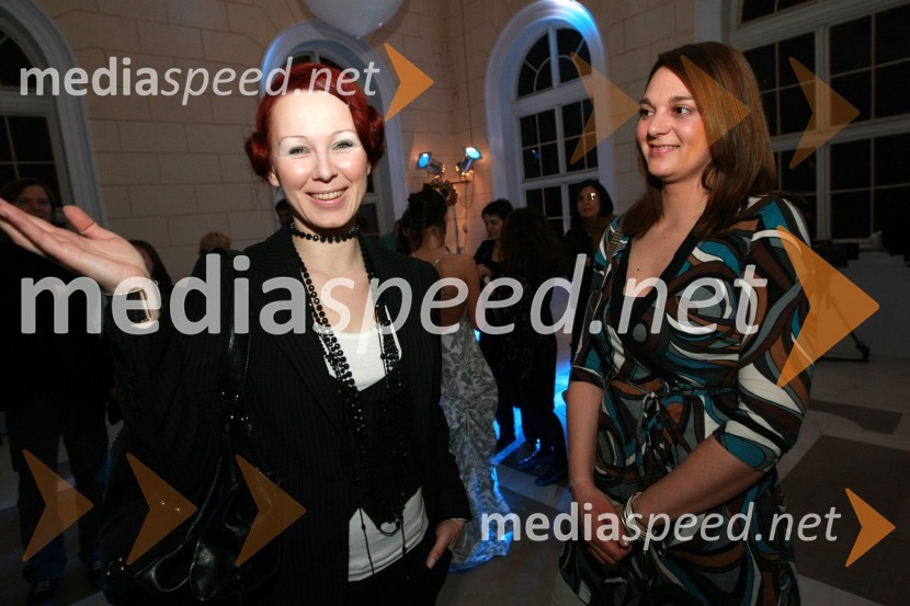 Mira Berginc in Maja StojanovaPredstavitev nove slovenske blagovne znamke Luna