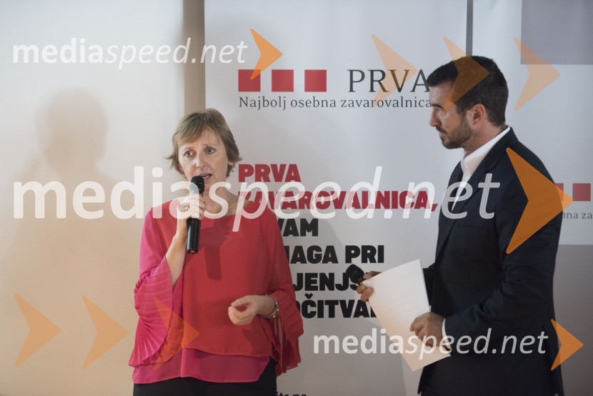  Ksenija  Špiler Božič, BB Svetovanje d.o.o.;  Marko Potrč, televizijski voditeljAkademija PRVA: Posel smo ljudje