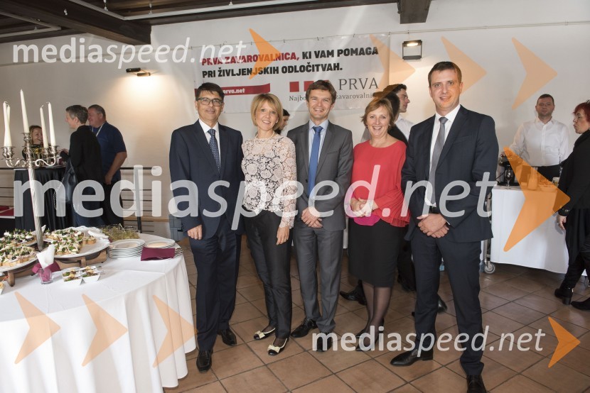  Andrej Božič, generalni direktor družbe Steklarna Hrastnik, predsednik Britansko-slovenske gospodarske zbornice;  ... ; mag. Boštjan Škufca Zaveršek, izvršni direktor Prve osebne zavarovalnice, d.d.;  Ksenija  Špiler Božič, BB Svetovanje d.o.o.;  Janez Kranjc, izvršni direktor, Prva osebna zavarovalnica d.d.Akademija PRVA: Posel smo ljudje