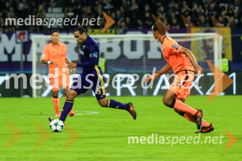  Marcos  Tavares, nogometaš NK MariborLiverpool odločno premagal Maribor