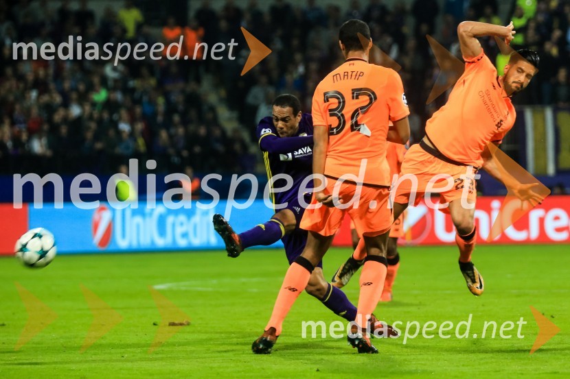  Marcos  Tavares, nogometaš NK MariborLiverpool odločno premagal Maribor