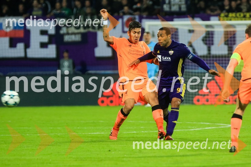  Marcos  Tavares, nogometaš NK MariborLiverpool odločno premagal Maribor