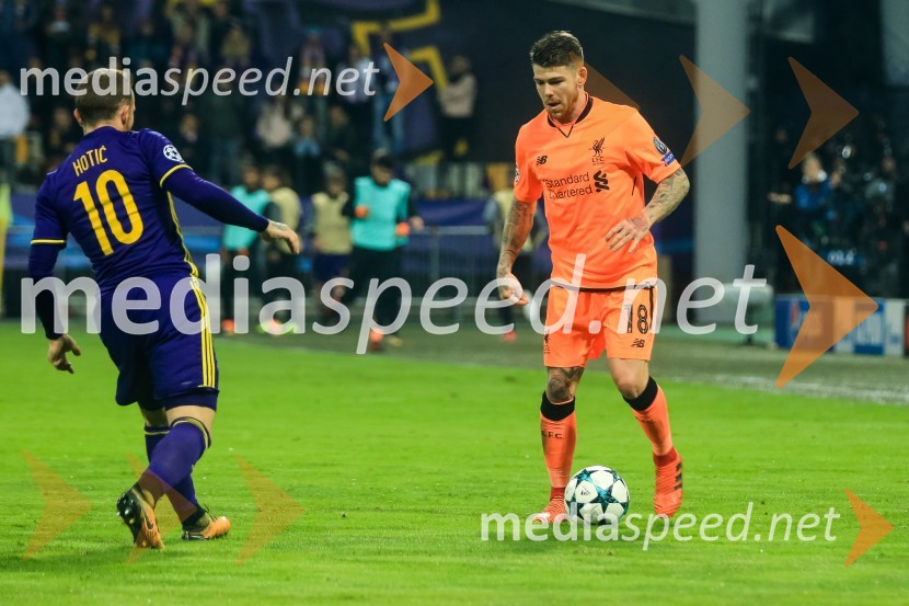  Dino Hotić, nogometaš, NK MariborLiverpool odločno premagal Maribor