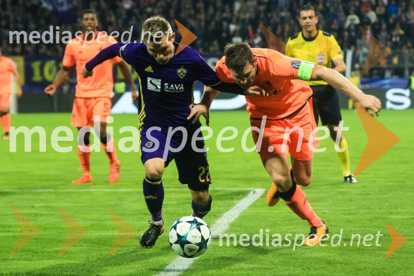  Martin Milec, nogometaš, NK MariborLiverpool odločno premagal Maribor
