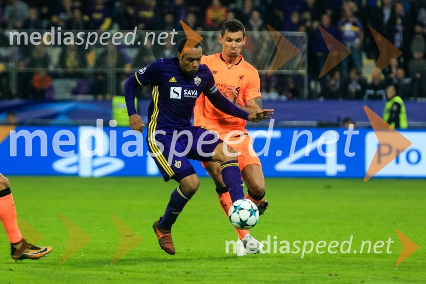  Marcos  Tavares, nogometaš NK MariborLiverpool odločno premagal Maribor