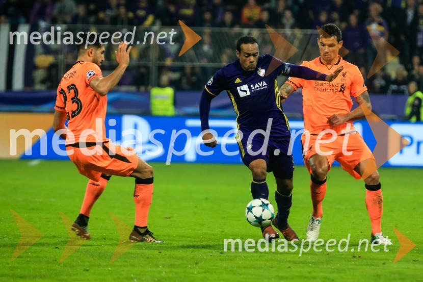  Marcos  Tavares, nogometaš NK MariborLiverpool odločno premagal Maribor