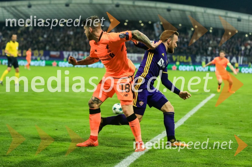  Dino Hotić, nogometaš, NK MariborLiverpool odločno premagal Maribor