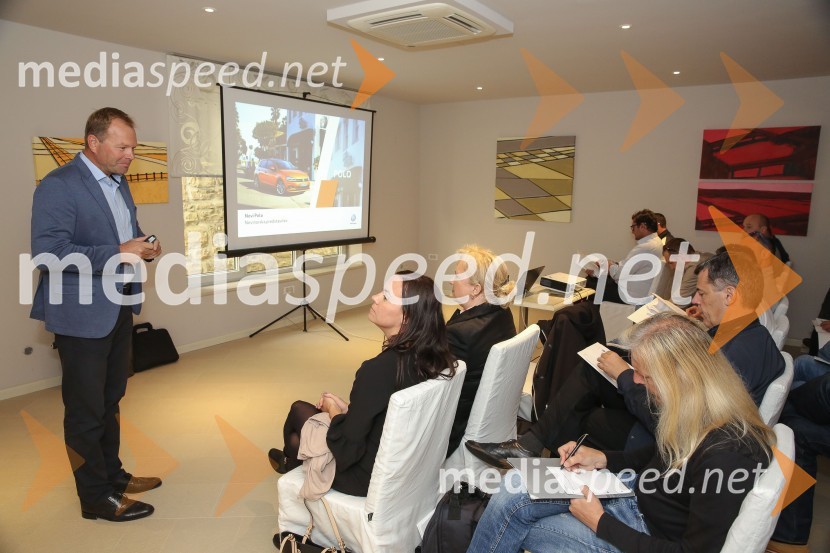  Marko Škriba, direktor znamke Volkswagen pri Porsche Slovenija d.o.o.Volkswagen Polo, slovenska predstavitev