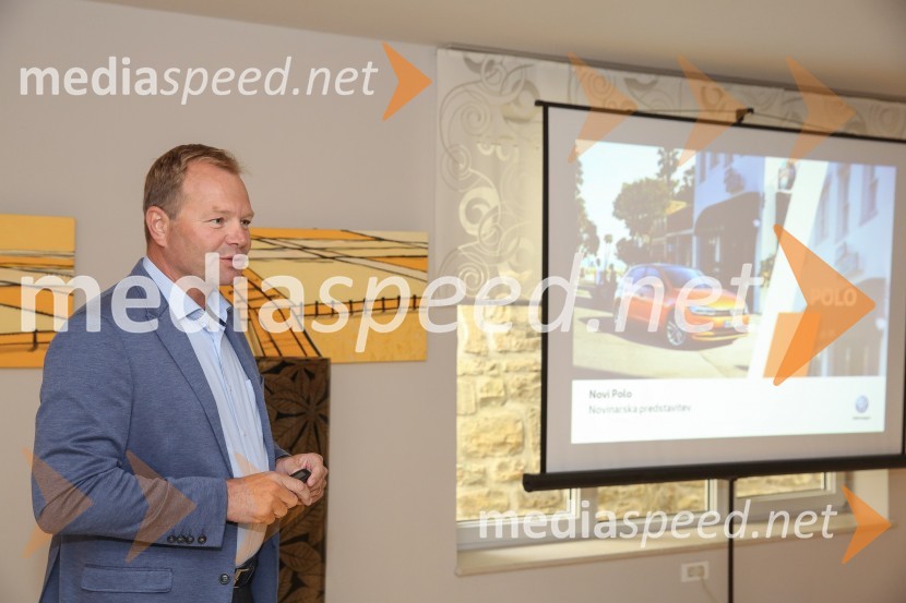  Marko Škriba, direktor znamke Volkswagen pri Porsche Slovenija d.o.o.Volkswagen Polo, slovenska predstavitev