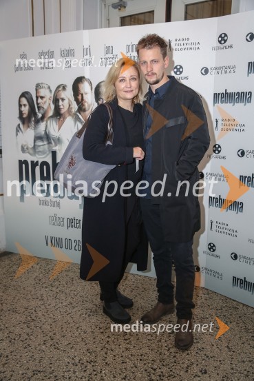  Nataša Barbara Gračner, igralka;  Jernej Gašperin, igralecPrebujanja, premiera filma