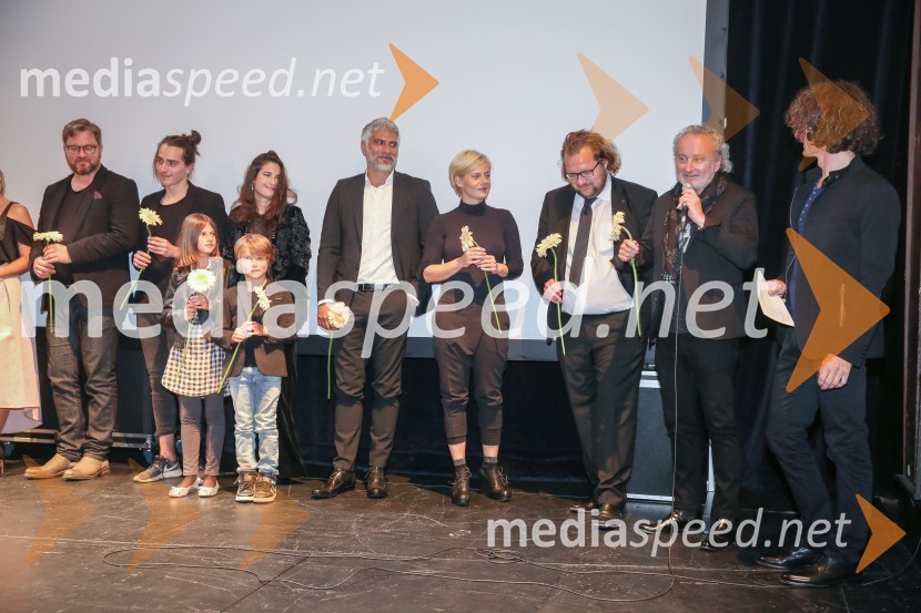  Jurij  Zrnec, igralec;  Petja Labović, igralec;  Saša Pavlin Stošić, igralka;  Sebastian Cavazza, dramski in filmski igralec;  Jana Zupančič, igralka;  Primož Pirnat, igralec;  Peter Bratuša, režiser;  Jure Longyka, moderatorPrebujanja, premiera filma