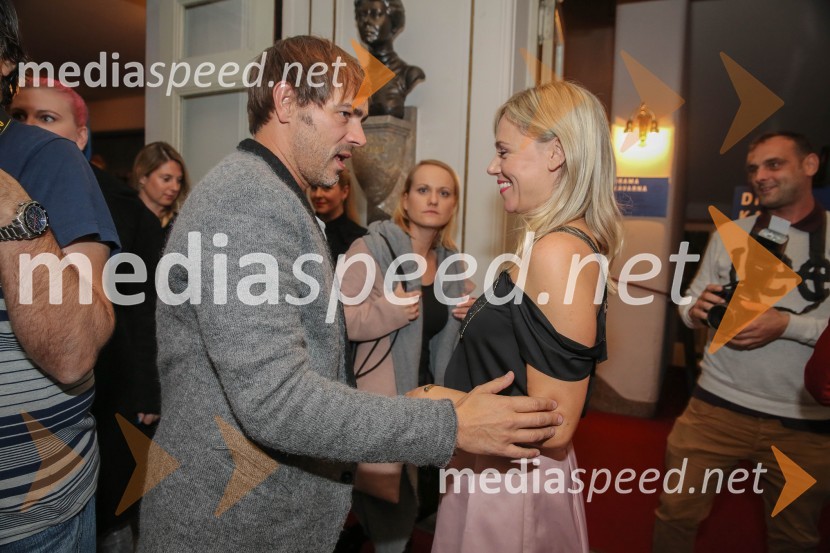  Lado Bizovičar, igralec;  Katarina Čas, igralka, voditeljicaPrebujanja, premiera filma