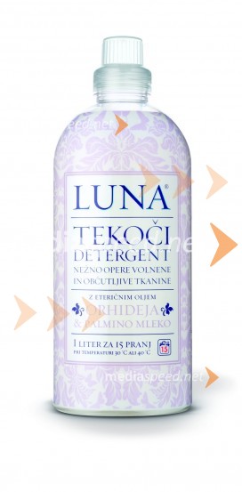 Tekoči detergent LunaPredstavitev nove slovenske blagovne znamke Luna