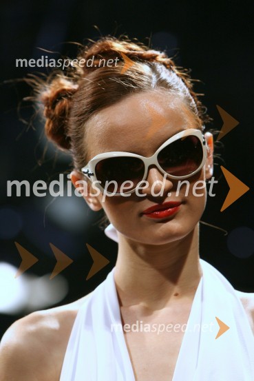 Jana Koteska, manekenkaModni dogodek Fashion show 2008 Optike Auer v Porsche Ptujska cesta Maribor