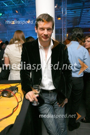 Jurij Bradač, manekenModni dogodek Fashion show 2008 Optike Auer v Porsche Ptujska cesta Maribor