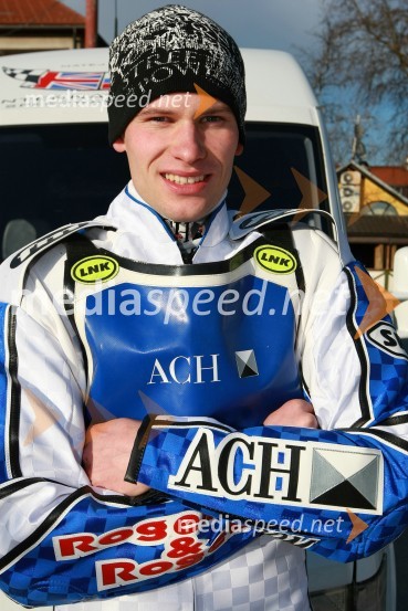 Matej Žagar (AMTK Ljubljana)Trening speedwayistov