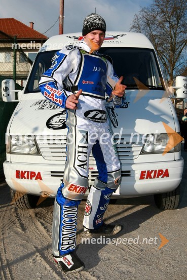 Matej Žagar (AMTK Ljubljana)Trening speedwayistov