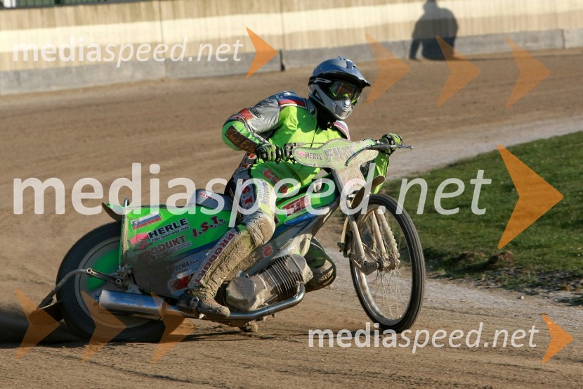 Maks Gregorič (AMTK Ljubljana)Trening speedwayistov