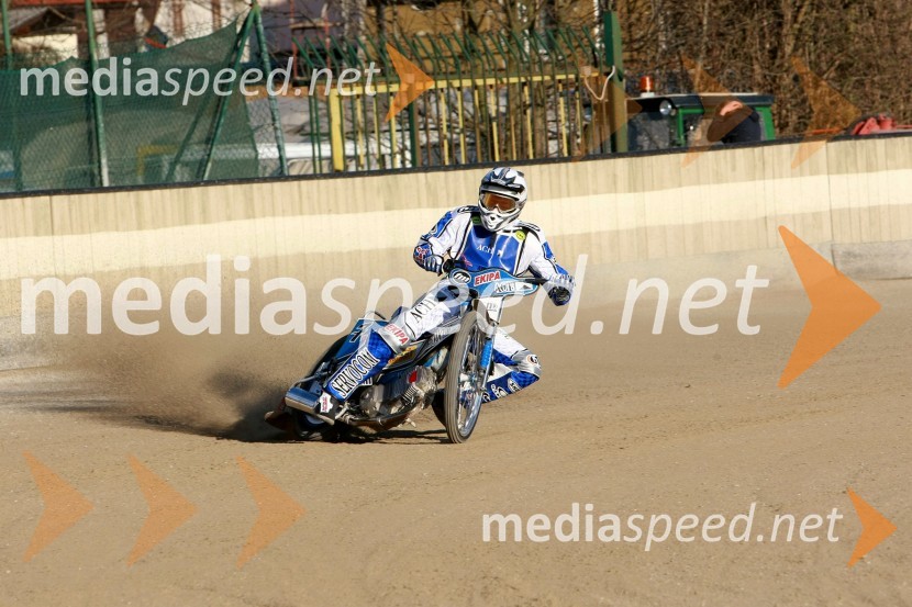 Matej Žagar (AMTK Ljubljana)Trening speedwayistov
