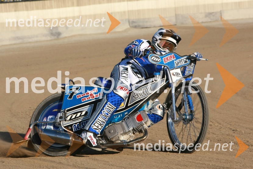Matej Žagar (AMTK Ljubljana)Trening speedwayistov