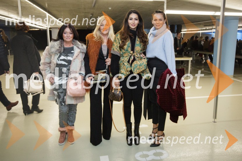  ... ;  Mija Janković, soproga Zorana Jankovića;  Ursula Gawish;  Pika  Zrim, The50thAvenue, Le Specs SlovenijaLjubljana Fashion Week (LJFW) 2017, četrti dan