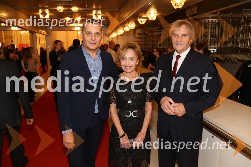  Danilo Rošker, direktor SNG Maribor;  Tanja Radonjič; prof. dr. Dušan Radonjič, Ekonomsko - poslovna fakulteta v MariboruSilfida, premiera baleta