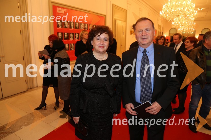 mag. Julijana Bizjak Mlakar, nekdanja ministrica za kulturo;  ... Silfida, premiera baleta