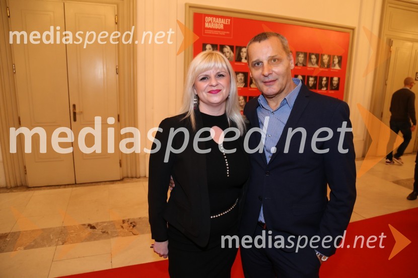 Darja Čižek, marketing SNG Maribor;  Danilo Rošker, direktor SNG MariborSilfida, premiera baleta