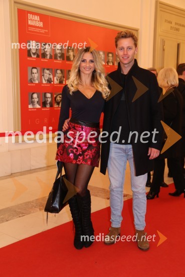  Gordana Grandošek Whiddon, plesalka, lastnica blagovne znamke GGW;  Trent  Whiddon, plesalecSilfida, premiera baleta