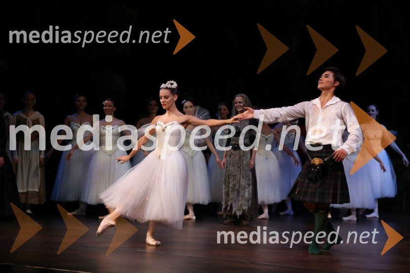  Catarina de Meneses, baletna solistka;  Yuya Omaki, baletni solistSilfida, premiera baleta