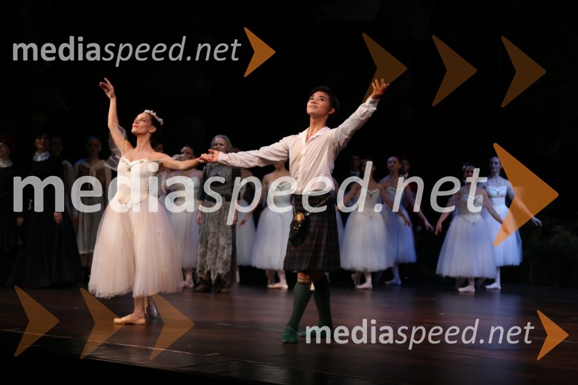  Catarina de Meneses, baletna solistka;  Yuya Omaki, baletni solistSilfida, premiera baleta