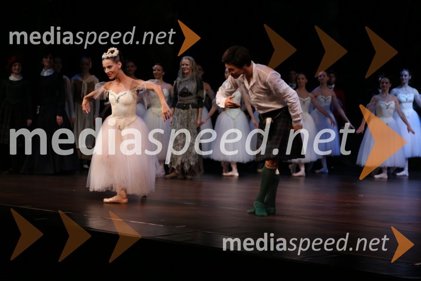  Catarina de Meneses, baletna solistka;  Yuya Omaki, baletni solistSilfida, premiera baleta