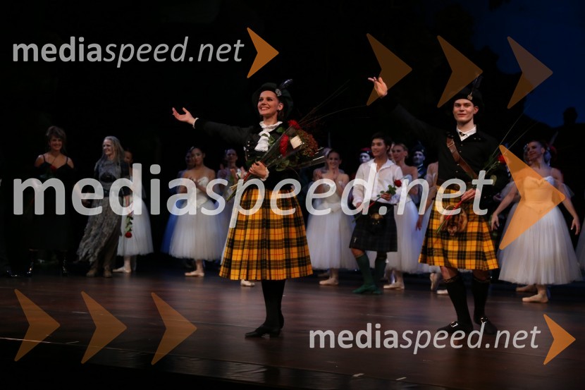  Tijuana Križman Hudernik, baletna solistka;  ... Silfida, premiera baleta