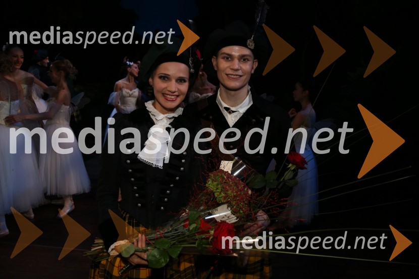  Tijuana Križman Hudernik, baletna solistka;  ... Silfida, premiera baleta