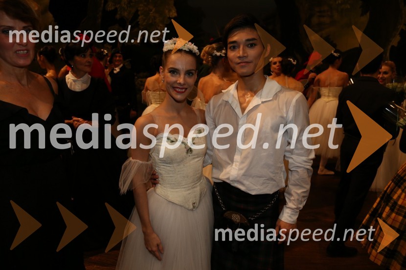  Catarina de Meneses, baletna solistka;  Yuya Omaki, baletni solistSilfida, premiera baleta