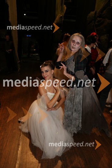  Tetiana Svetlična, baletna plesalka;  Tanja Baronik, baletna solistkaSilfida, premiera baleta