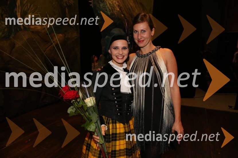  Tijuana Križman Hudernik, baletna solistka;  Mateja Kožuh, producentka Opere in Baleta SNG MariborSilfida, premiera baleta