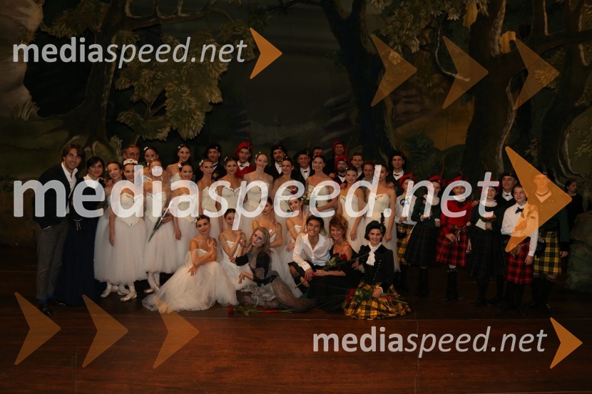 Silfida, premiera baleta