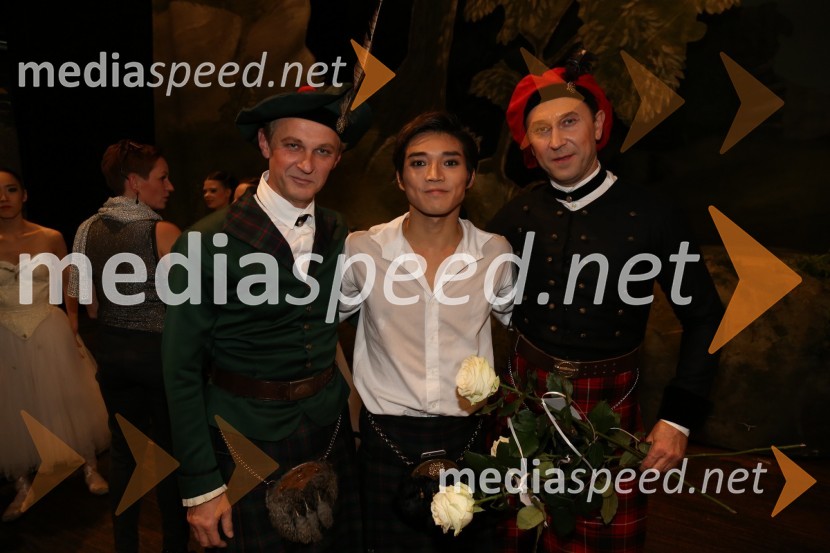  ... ;  Yuya Omaki, baletni solist;  ... Silfida, premiera baleta